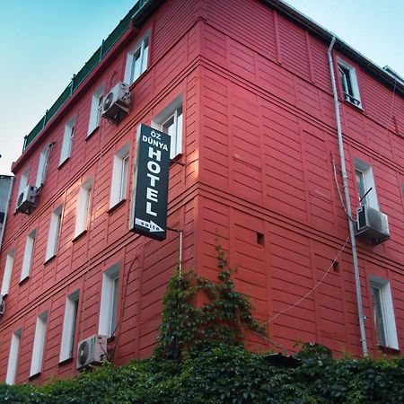 Öz Dünya Hotel Estambul Exterior foto