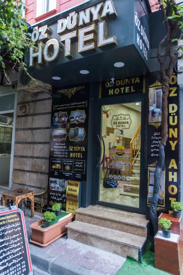 Öz Dünya Hotel Estambul Exterior foto