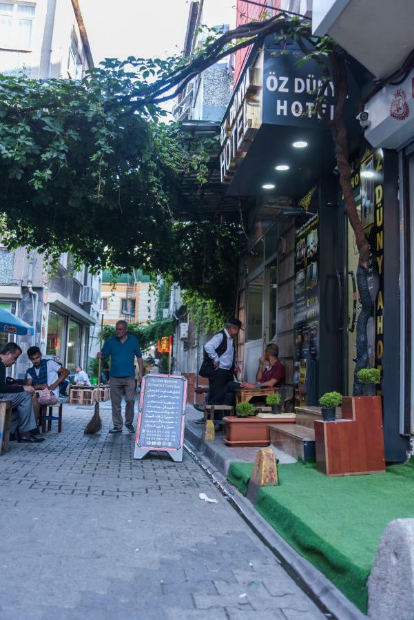 Öz Dünya Hotel Estambul Exterior foto