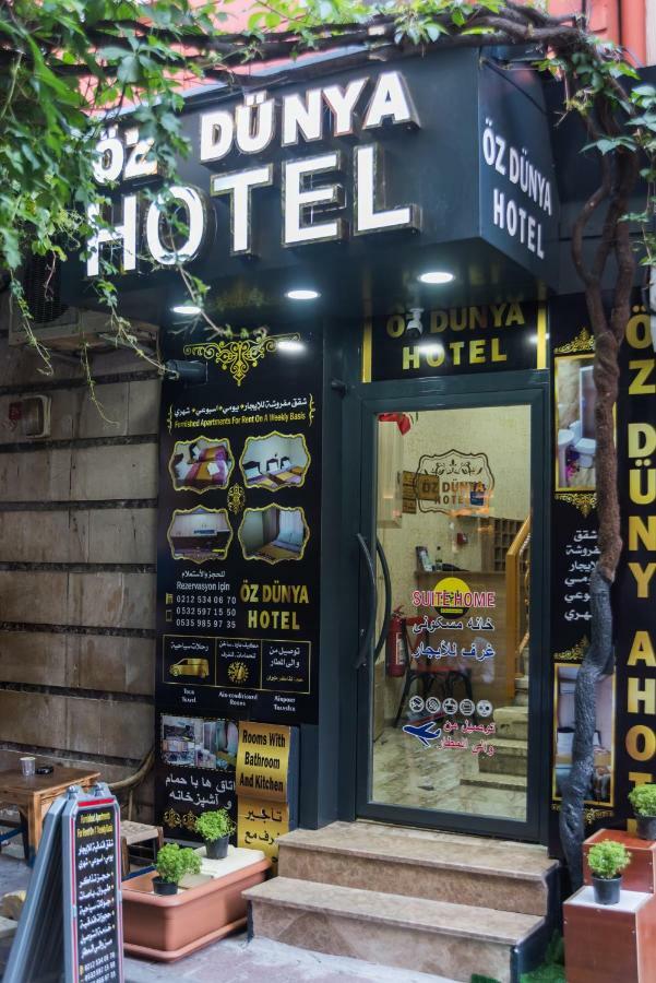 Öz Dünya Hotel Estambul Exterior foto